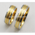 316L Stainless Steel Jewelry Saudi Gold Couples Ring